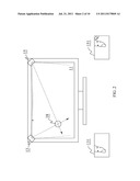 OPTICAL TOUCH DISPLAY DEVICE AND METHOD diagram and image