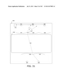 LIGHT-BASED TOUCH SCREEN USING ELLIPTICAL AND PARABOLIC REFLECTORS diagram and image