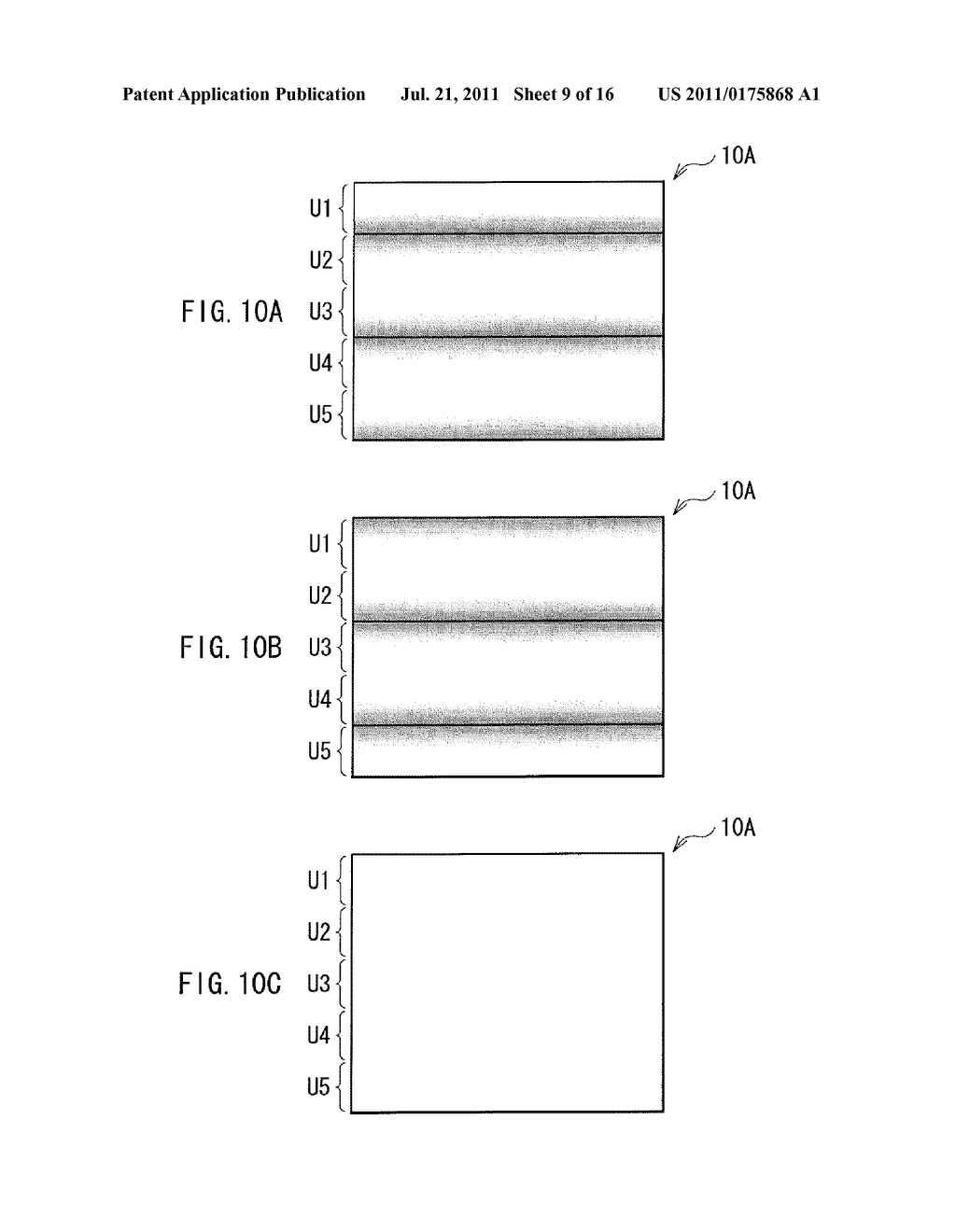 DISPLAY DEVICE, METHOD OF DRIVING THE DISPLAY DEVICE, AND ELECTRONIC UNIT - diagram, schematic, and image 10