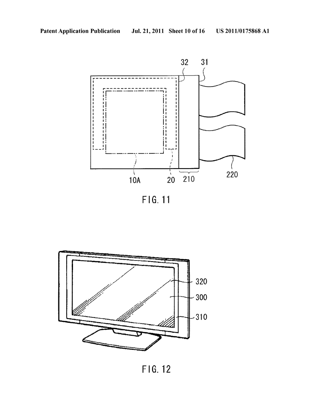 DISPLAY DEVICE, METHOD OF DRIVING THE DISPLAY DEVICE, AND ELECTRONIC UNIT - diagram, schematic, and image 11
