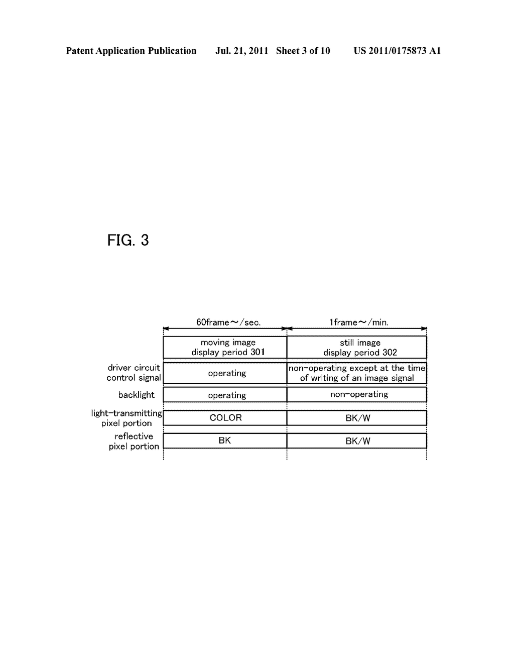 METHOD FOR DRIVING LIQUID CRYSTAL DISPLAY DEVICE - diagram, schematic, and image 04