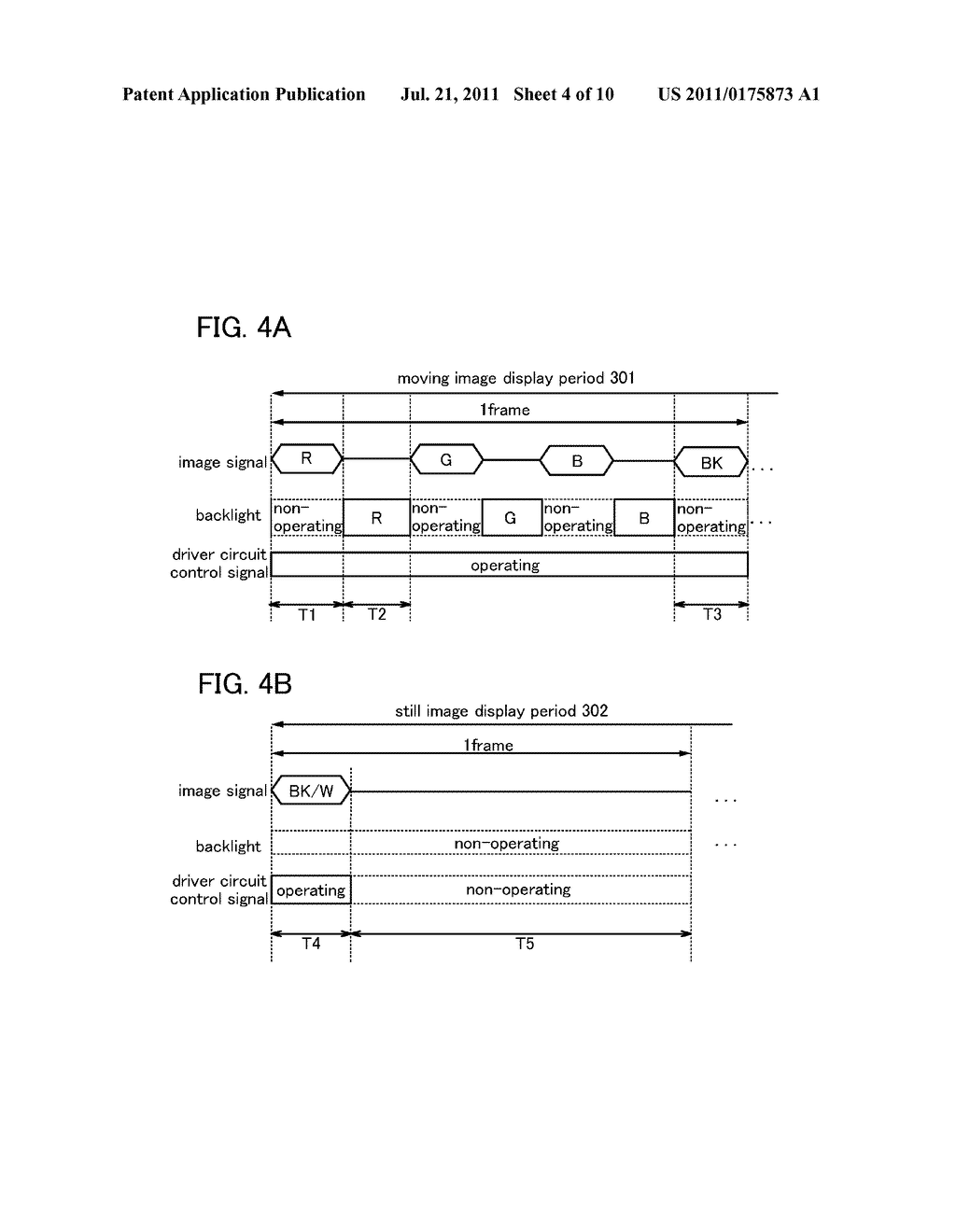 METHOD FOR DRIVING LIQUID CRYSTAL DISPLAY DEVICE - diagram, schematic, and image 05