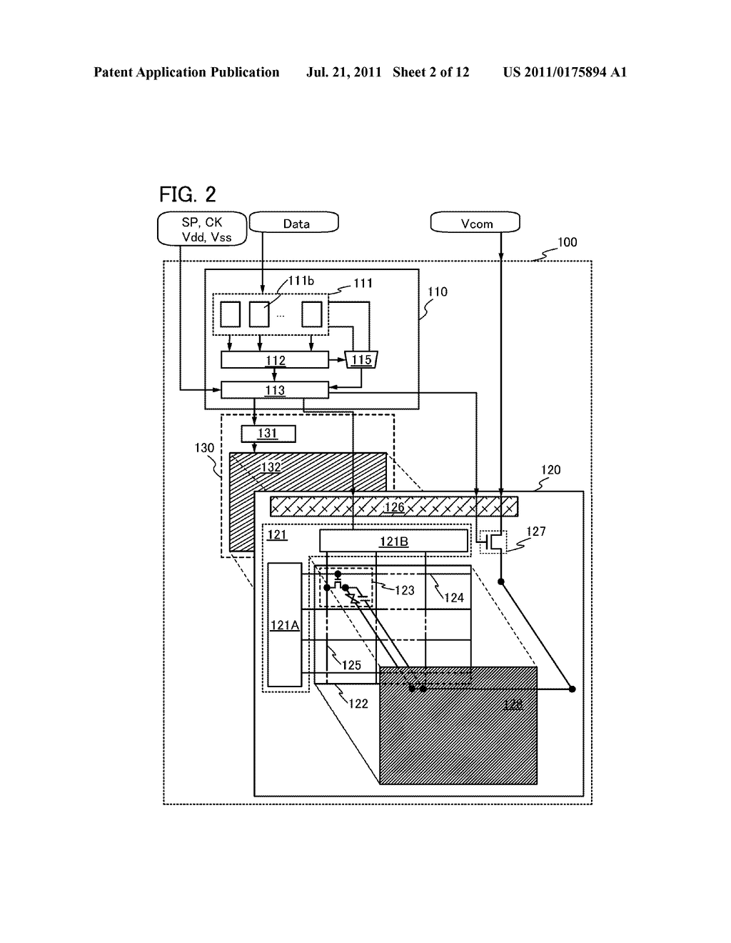 METHOD FOR DRIVING DISPLAY DEVICE - diagram, schematic, and image 03