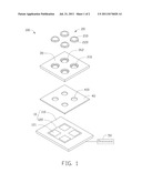 CAMERA MODULE WITH LENS ARRAY diagram and image