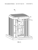 PREMISES POWER SOURCE ACCESSORY PANEL FOR AN OUTDOOR UNIT AND METHOD OF     ADAPTING AN OUTDOOR UNIT WITH THE SAME diagram and image