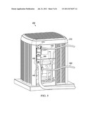 PREMISES POWER SOURCE ACCESSORY PANEL FOR AN OUTDOOR UNIT AND METHOD OF     ADAPTING AN OUTDOOR UNIT WITH THE SAME diagram and image