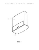 CASING FOR ALL-IN-ONE ELECTRONIC DEVICE diagram and image