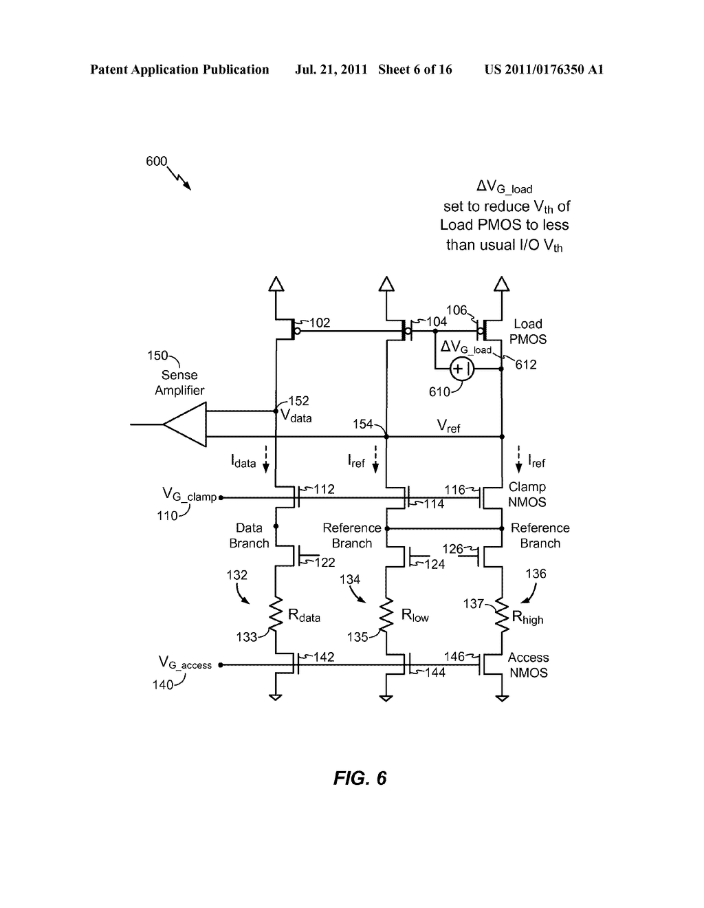 RESISTANCE-BASED MEMORY WITH REDUCED VOLTAGE INPUT/OUTPUT DEVICE - diagram, schematic, and image 07