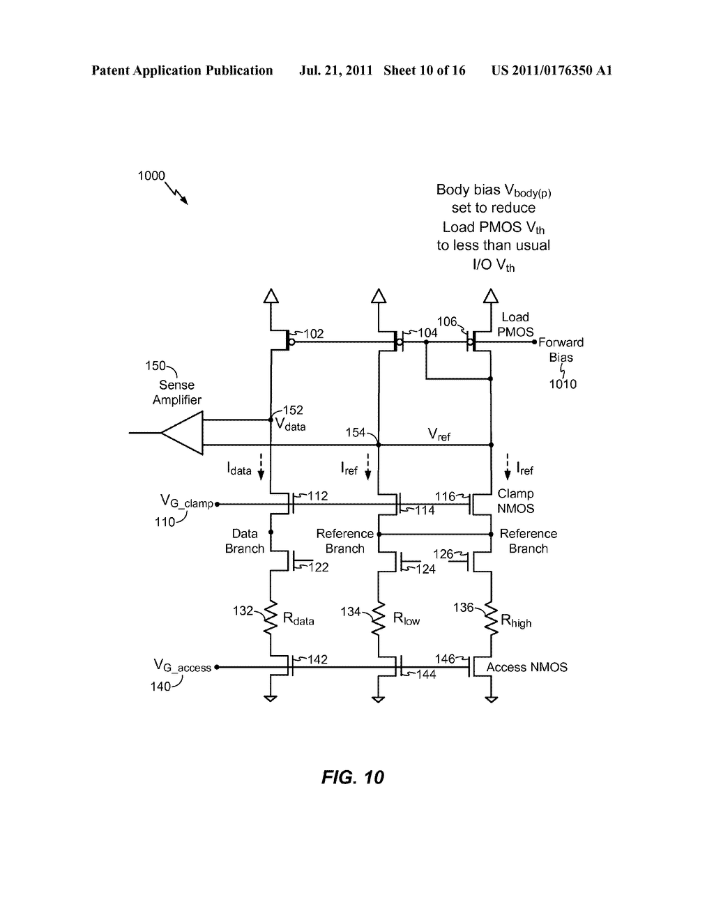 RESISTANCE-BASED MEMORY WITH REDUCED VOLTAGE INPUT/OUTPUT DEVICE - diagram, schematic, and image 11