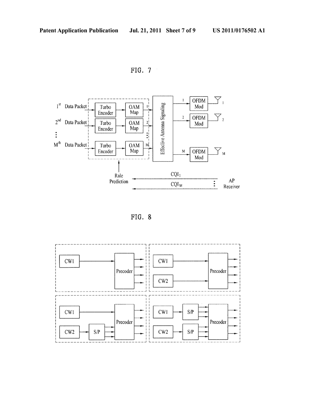 METHOD FOR ALLOCATING PHICH AND GENERATING REFERENCE SIGNAL IN SYSTEM     USING SINGLE-USER MIMO BASED ON MULTIPLE CODEWORDS WHEN TRANSMITTING     UPLINK - diagram, schematic, and image 08