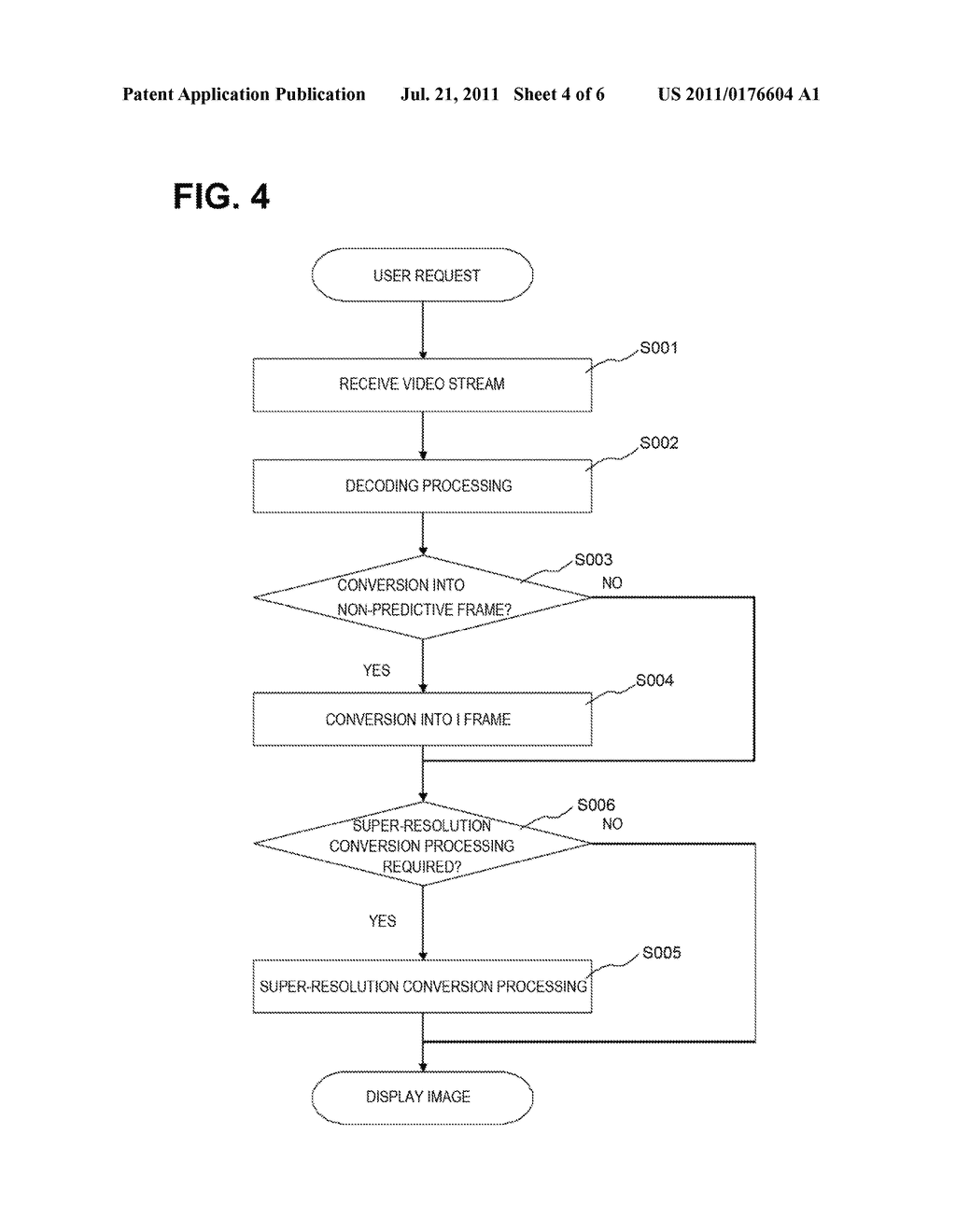 TERMINAL, IMAGE DISPLAY METHOD, AND PROGRAM - diagram, schematic, and image 05