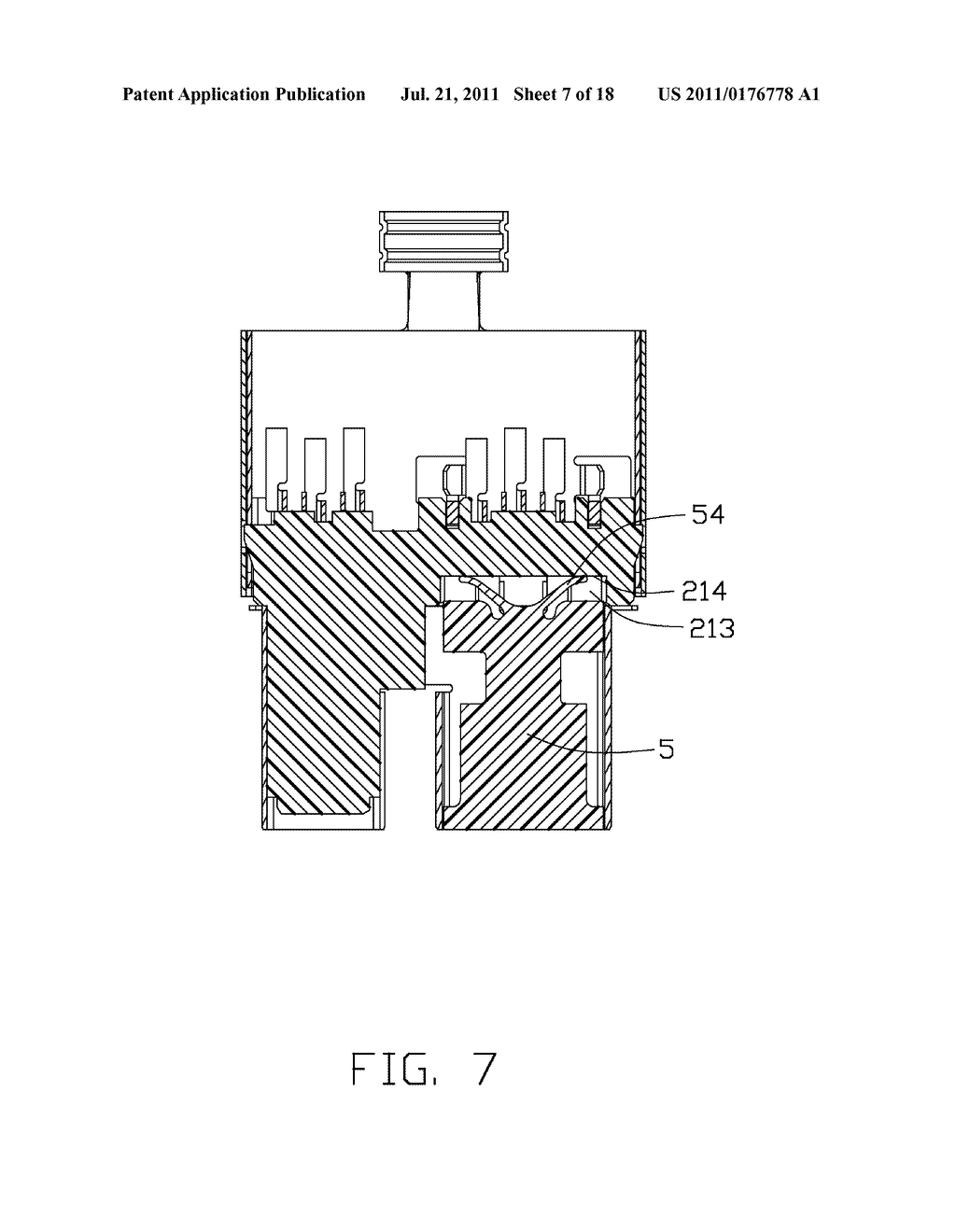 OPTOELECTRONIC CABLE ASSEMBLY HAVING MOVEABLE OPTICAL MODULE - diagram, schematic, and image 08