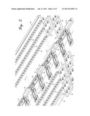 METHOD AND APPARATUS FOR CONVERTING AIRCRAFT FROM COMMERCIAL TO MILITARY     FREIGHT SERVICE diagram and image