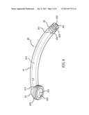 Integrally plastic outlet pipe and making process thereof diagram and image