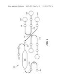 Particle Sorting Using Fluid Streams diagram and image