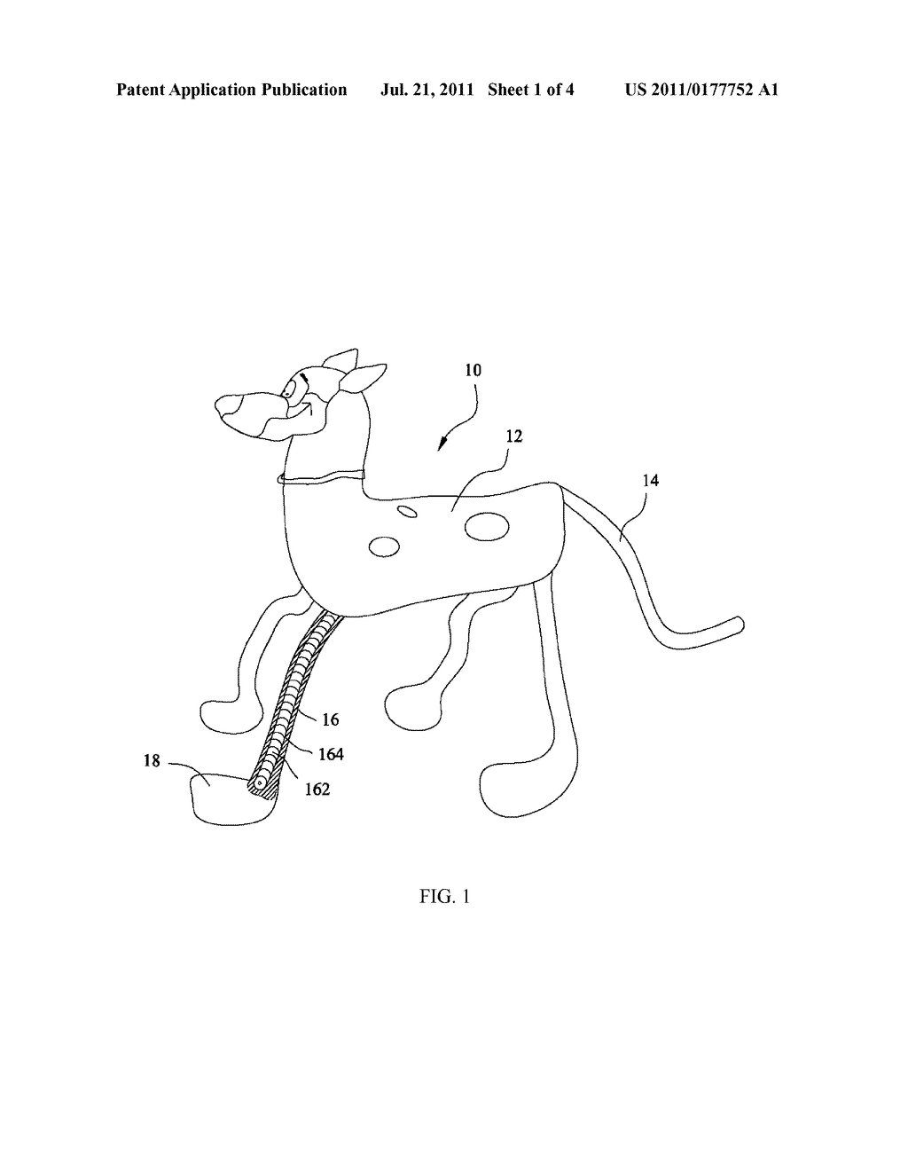 Bendable and Twistable Support Member and Toy Animal or Cartoon Character     of Using Same - diagram, schematic, and image 02