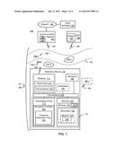 AFFECTING A NAVIGATION FUNCTION IN RESPONSE TO A PERCEIVED TRANSITION FROM     ONE ENVIRONMENT TO ANOTHER diagram and image