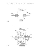 Lockable or releasable bicycle with bidirectional input and one-way output diagram and image