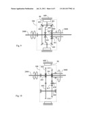 Lockable or releasable bicycle with bidirectional input and one-way output diagram and image