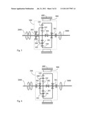 Lockable or releasable wheel system with bidirectional input and one-way     output diagram and image