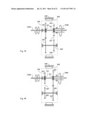 Lockable or releasable wheel system with bidirectional input and one-way     output diagram and image