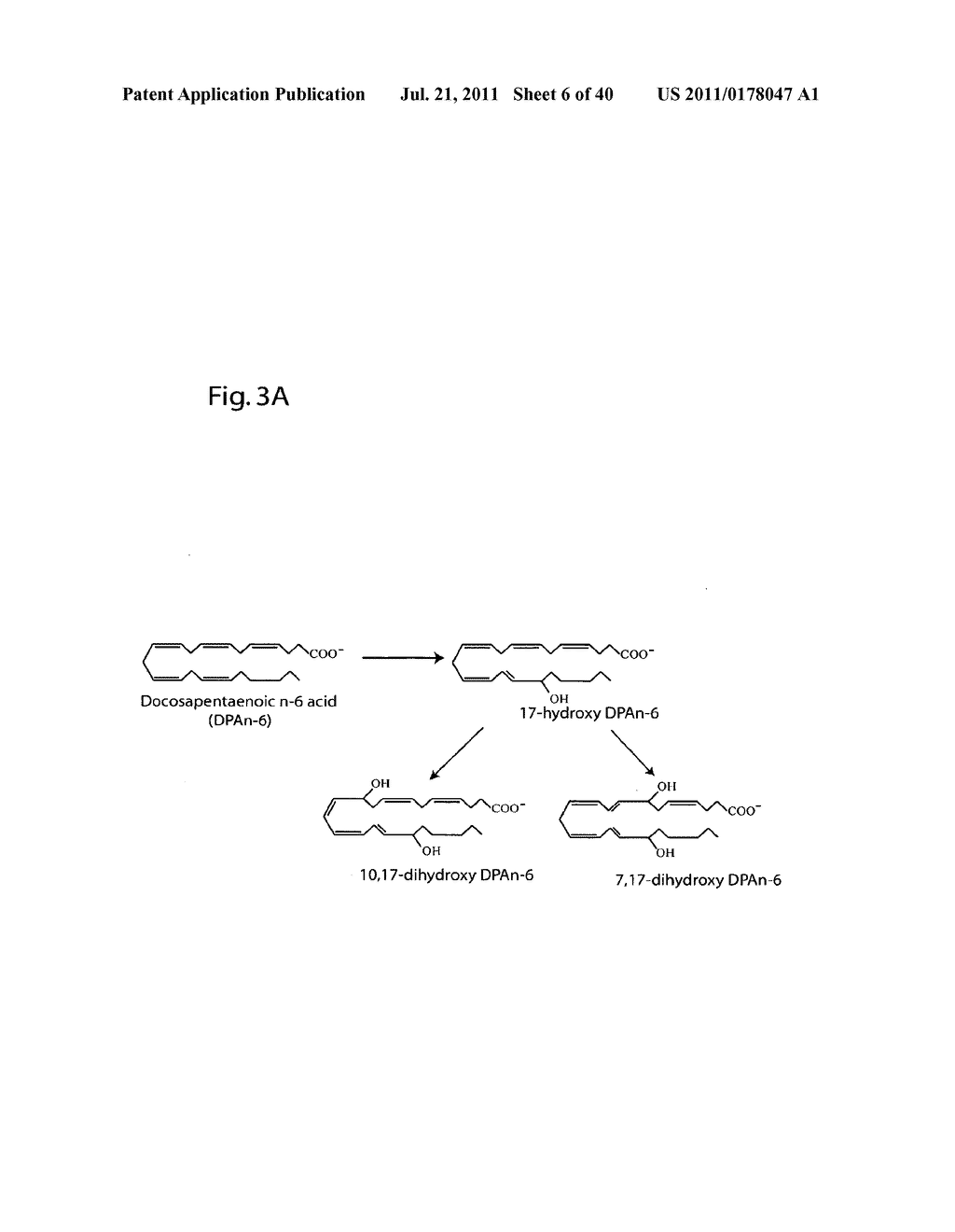 Oxylipins From Long Chain Polyunsaturated Fatty Acids and Methods of     Making and Using the Same - diagram, schematic, and image 07