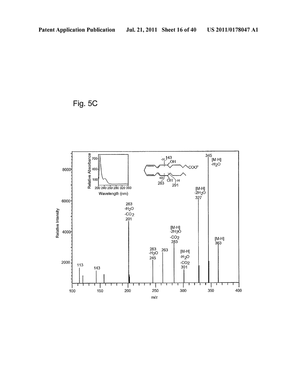 Oxylipins From Long Chain Polyunsaturated Fatty Acids and Methods of     Making and Using the Same - diagram, schematic, and image 17