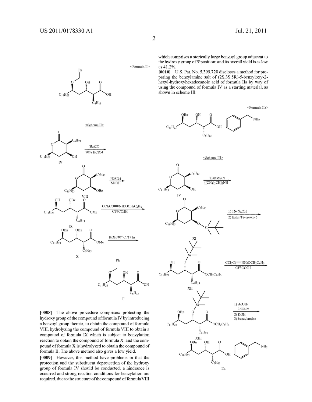 METHOD FOR PREPARING     (3S,4S)-4-((R)-2-(BENZYLOXY)TRIDECYL)-3-HEXYL-2-OXETANONE AND NOVEL     INTERMEDIATE USED THEREFOR - diagram, schematic, and image 03