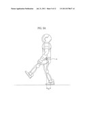 WALKING CONTROL APPARATUS OF ROBOT AND METHOD OF CONTROLLING THE SAME diagram and image