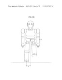 WALKING CONTROL APPARATUS OF ROBOT AND METHOD OF CONTROLLING THE SAME diagram and image