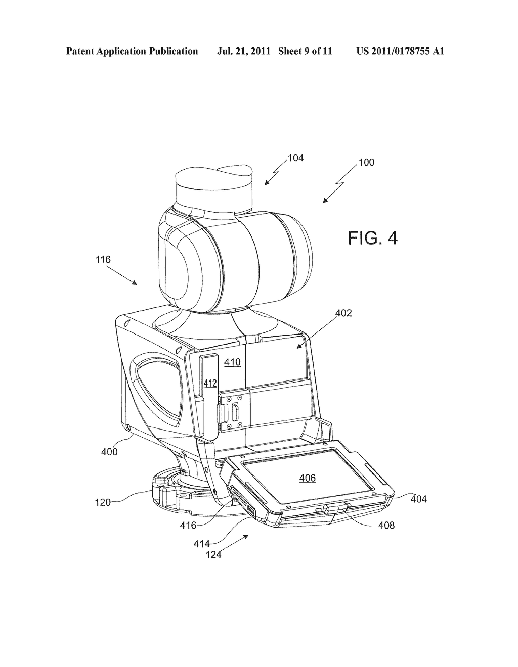 Portable Articulated Arm Coordinate Measuring Machine and Integrated     Electronic Data Processing System - diagram, schematic, and image 10