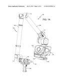 USE OF INCLINOMETERS TO IMPROVE RELOCATION OF A PORTABLE ARTICULATED ARM     COORDINATE MEASURING MACHINE diagram and image