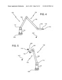 USE OF INCLINOMETERS TO IMPROVE RELOCATION OF A PORTABLE ARTICULATED ARM     COORDINATE MEASURING MACHINE diagram and image