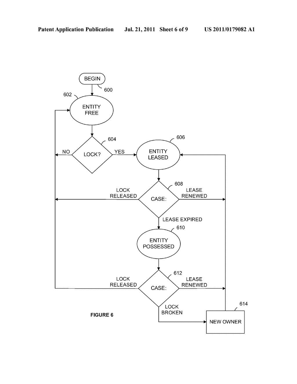 MANAGING CONCURRENT FILE SYSTEM ACCESSES BY MULTIPLE SERVERS USING LOCKS - diagram, schematic, and image 07