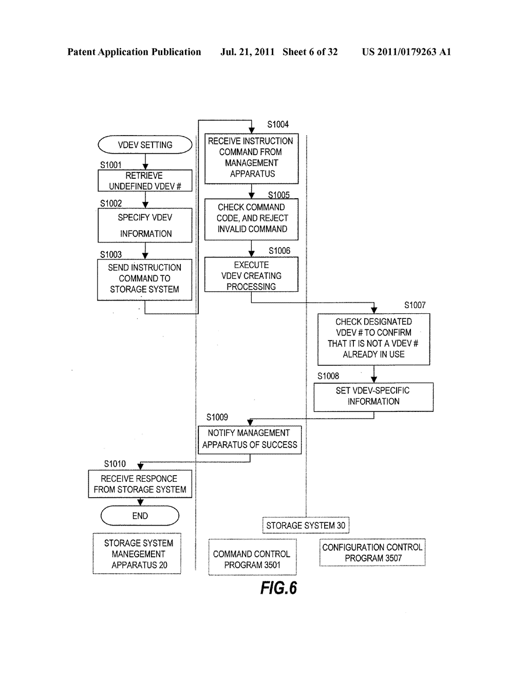 STORAGE SYSTEM FOR A STORAGE POOL AND VIRTUAL VOLUMES - diagram, schematic, and image 07