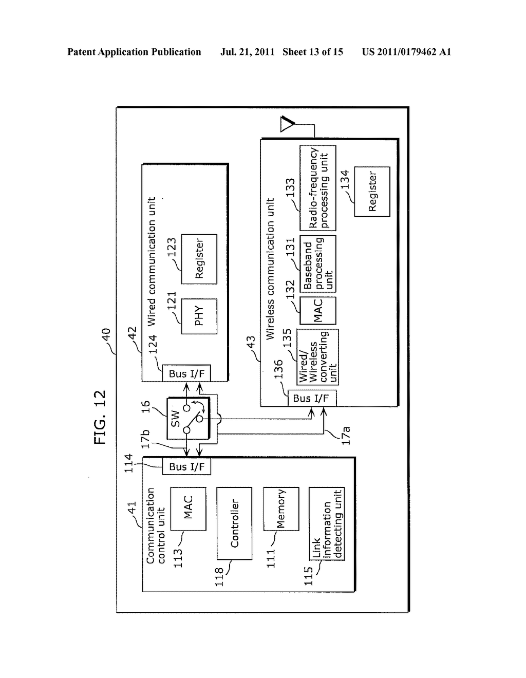 COMMUNICATION DEVICE, COMMUNICATION METHOD, RECORDING MEDIUM, AND     INTEGRATED CIRCUIT - diagram, schematic, and image 14