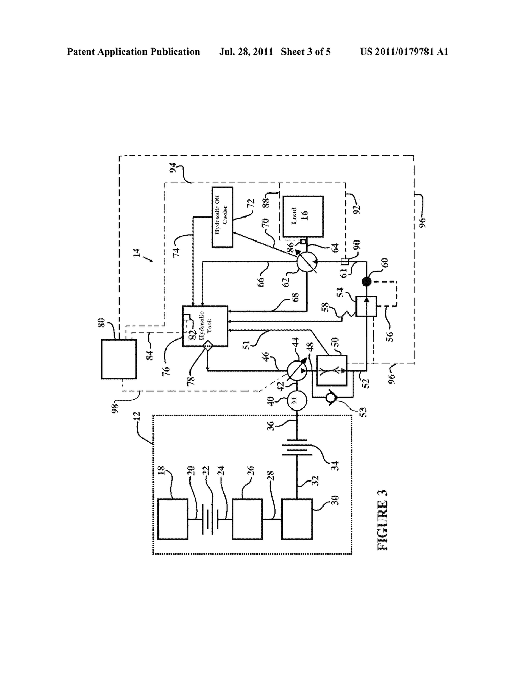 HYDRAULIC DRIVE SYSTEM FOR USE IN DRIVEN SYSTEMS - diagram, schematic, and image 04