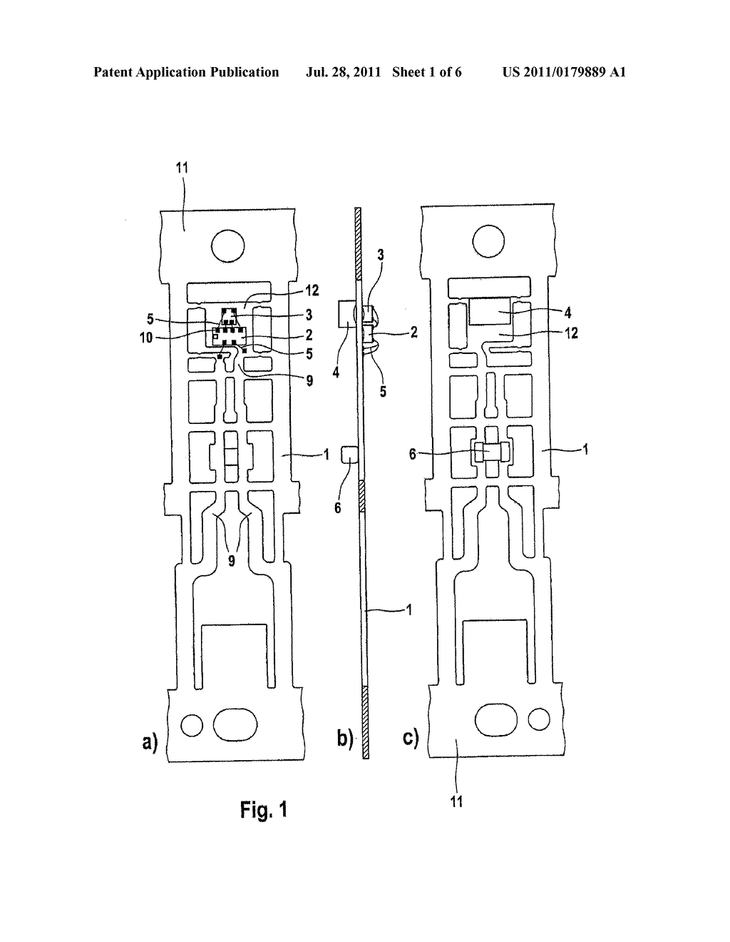 SENSOR ELEMENT AND CARRIER ELEMENT FOR MANUFACTURING A SENSOR - diagram, schematic, and image 02