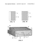 Low breaking strength vehicle and structure shield net/frame arrangement diagram and image