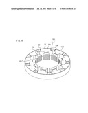 LAMINATED CORE, METHOD AND APPARATUS FOR MANUFACTURING LAMINATED CORE, AND     STATOR diagram and image