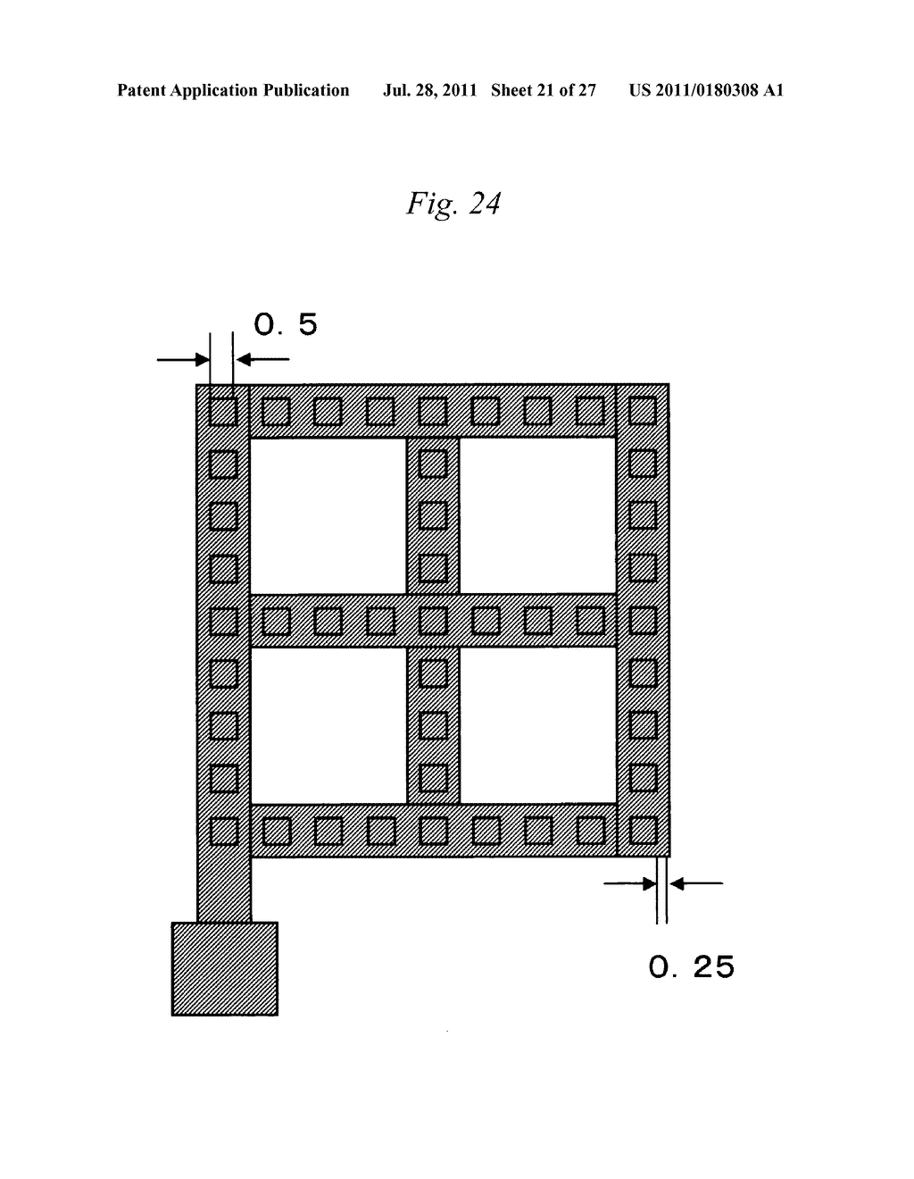 SUBSTRATE FOR ELECTRONIC DEVICE, METHOD FOR PRODUCING SAME, ELECTRONIC     DEVICE USING SAME, METHOD FOR PRODUCING SAME AND SUBSTRATE FOR ORGANIC     LED ELEMENT - diagram, schematic, and image 22