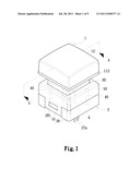 Illuminating Push Button Switch Having a Mistake Proof Design for     Installing a LED into Said Switch diagram and image