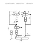 PROCESS FOR PRODUCING MIDDLE DISTILLATES BY HYDROCRACKING OF FEEDSTOCKS     OBTAINED BY THE FISCHER-TROPSCH PROCESS IN THE PRESENCE OF A CATALYST     COMPRISING AN IZM-2 SOLID diagram and image