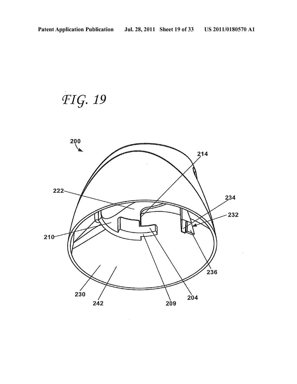 ACTUATOR FOR SPRAY CONTAINER AND METHOD REGARDING SAME - diagram, schematic, and image 20