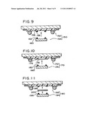 ELECTRONIC COMPONENT AND SEMICONDUCTOR DEVICE, METHOD OF FABRICATING THE     SAME, CIRCUIT BOARD MOUNTED WITH THE SAME, AND ELECTRONIC APPLIANCE     COMPRISING THE CIRCUIT BOARD diagram and image