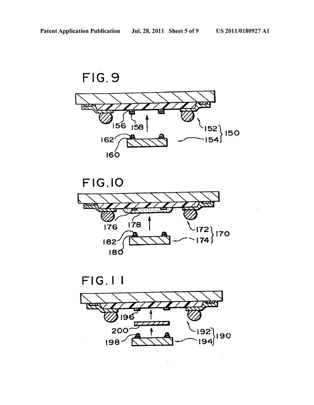 ELECTRONIC COMPONENT AND SEMICONDUCTOR DEVICE, METHOD OF FABRICATING THE     SAME, CIRCUIT BOARD MOUNTED WITH THE SAME, AND ELECTRONIC APPLIANCE     COMPRISING THE CIRCUIT BOARD - diagram, schematic, and image 06