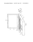 WATERPROOFING MEMBER FOR TERMINAL PROVIDED FOR ELECTRONIC DEVICE diagram and image