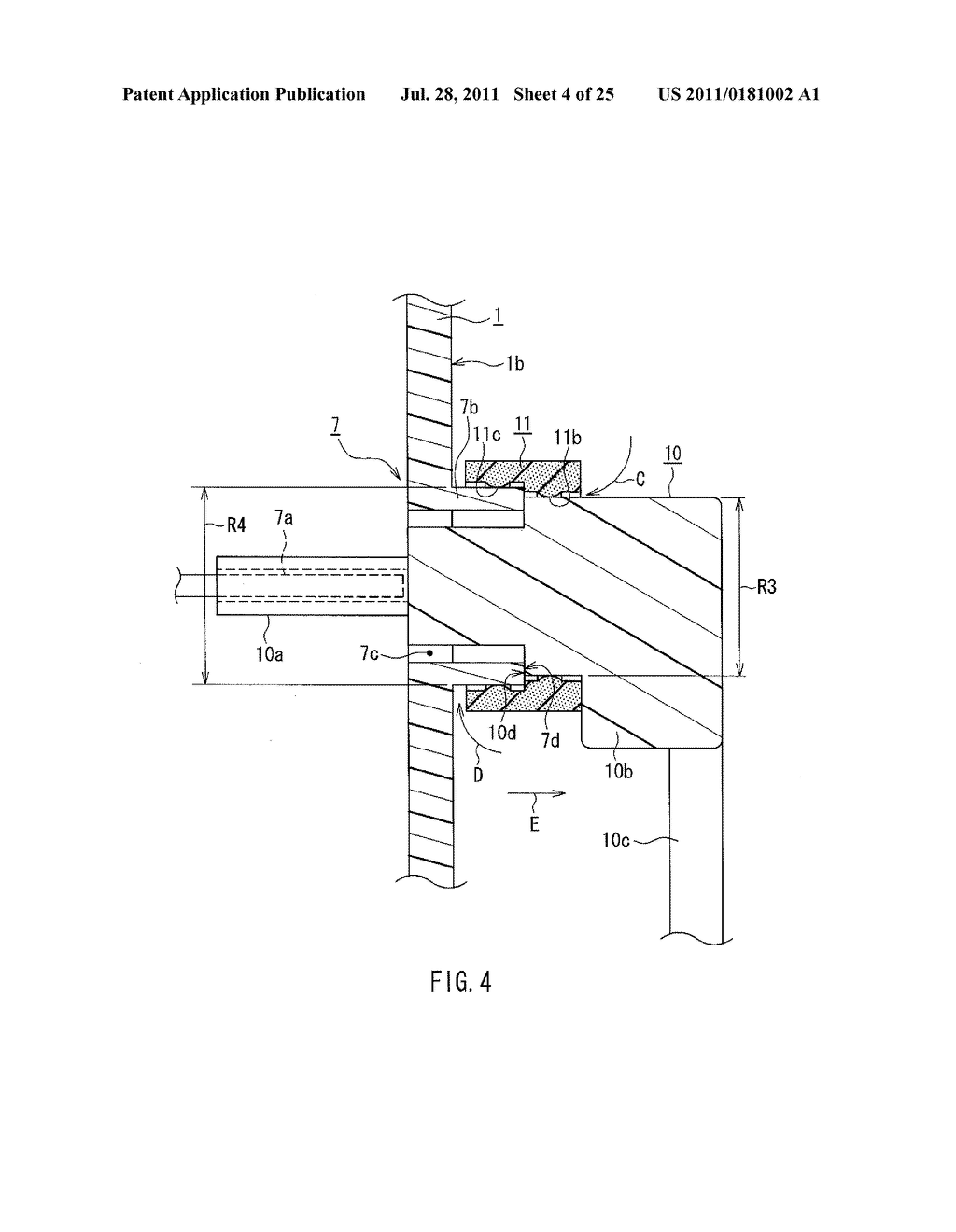 WATERPROOFING MEMBER FOR TERMINAL PROVIDED FOR ELECTRONIC DEVICE - diagram, schematic, and image 05