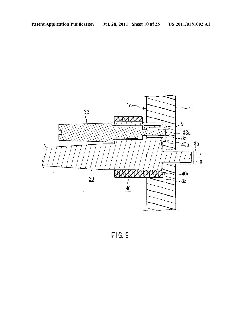 WATERPROOFING MEMBER FOR TERMINAL PROVIDED FOR ELECTRONIC DEVICE - diagram, schematic, and image 11