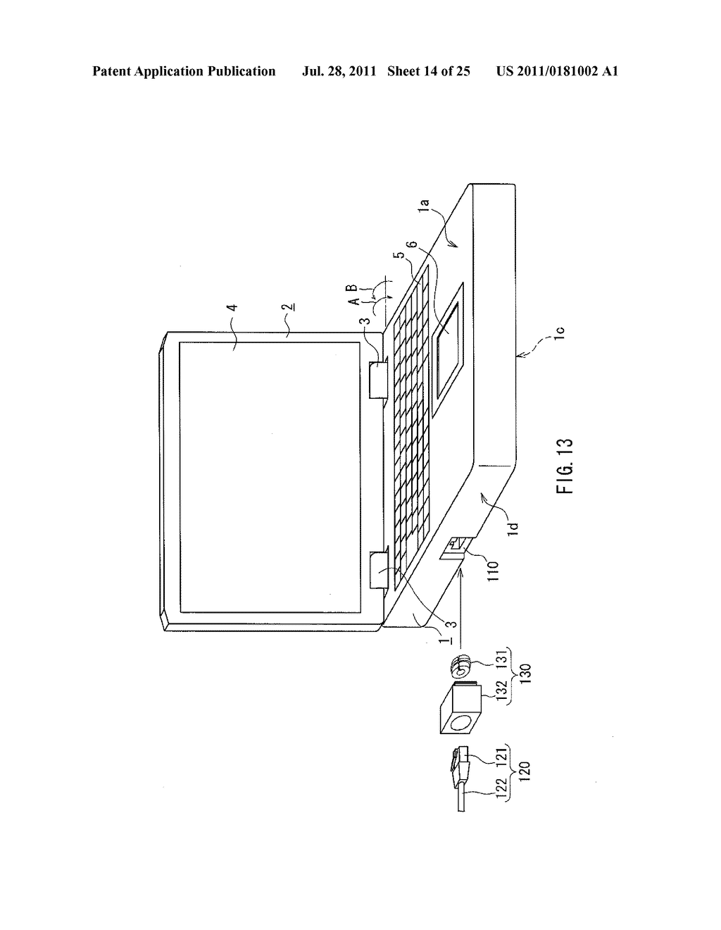 WATERPROOFING MEMBER FOR TERMINAL PROVIDED FOR ELECTRONIC DEVICE - diagram, schematic, and image 15